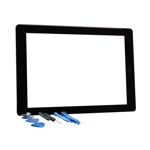 Apple iPad mini 2 Digitizer Glas Touchscreen Display mit Homebutton weiß