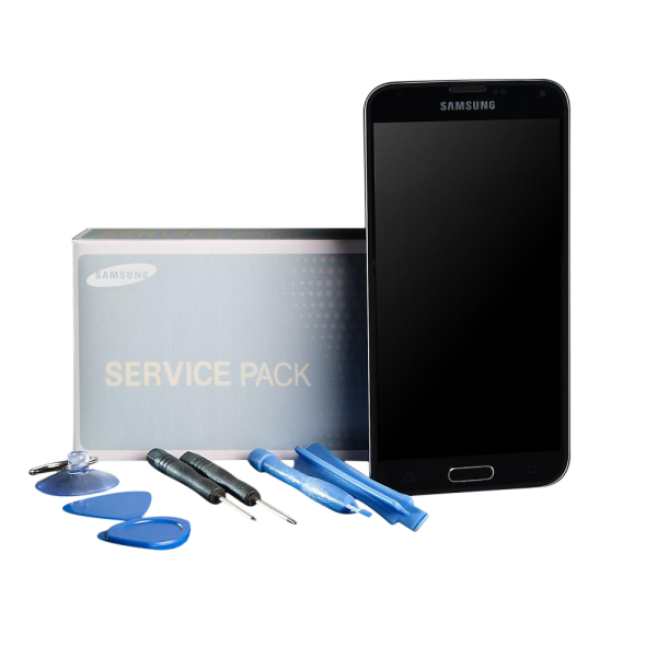 Samsung Galaxy S5 Plus SM-G901F Display Kompletteinheit schwarz mit Homebutton