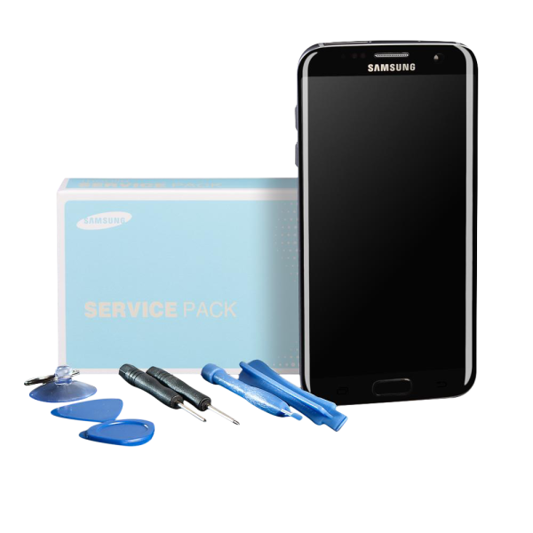 Original Samsung Galaxy S7 Edge SM-G935F Display Kompletteinheit schwarz