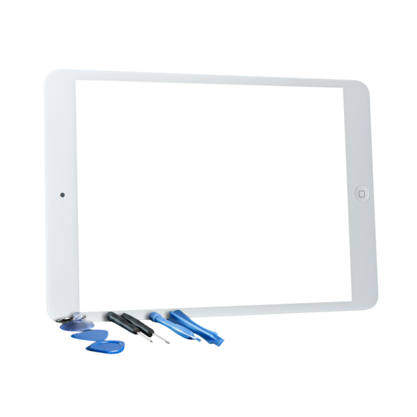 Apple iPad 4 Digitizer Glas Touchscreen Display mit Homebutton weiß