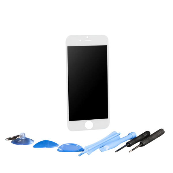Apple iPhone 8 Plus Display Touchscreen Bildschirm weiß mit Werkzeugset