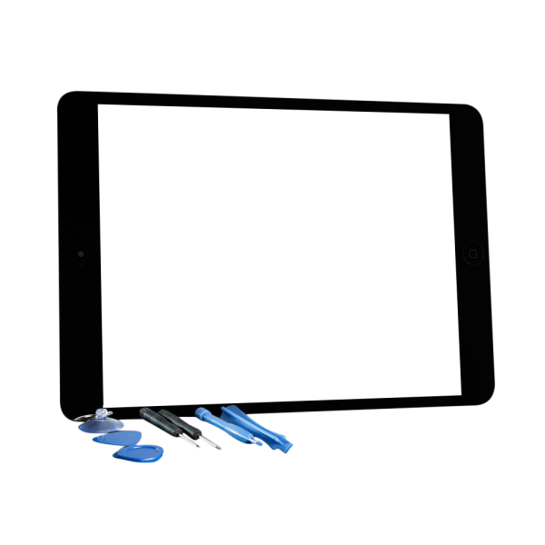 Apple iPad mini Digitizer Glas Touchscreen Display mit Homebutton schwarz