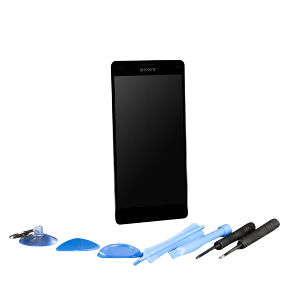 Smartphone Display passend für Sony Xperia Z3 Display D6603 / D6633 / D6643 Touchscreen schwarz mit