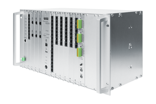 Auerswald COMmander 6000R 19 Zoll TK Anlage mit sämtlichen Modulen