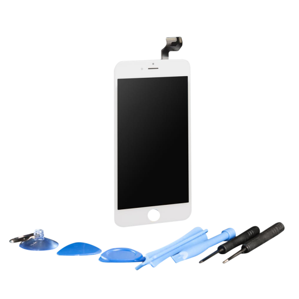 Apple iPhone 6s Plus Display Touchscreen Bildschirm weiß mit Werkzeugset