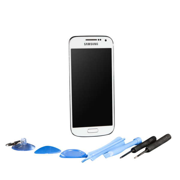 Samsung Galaxy S4 mini GT-i9195 Display Kompletteinheit weiß mit Homebutton