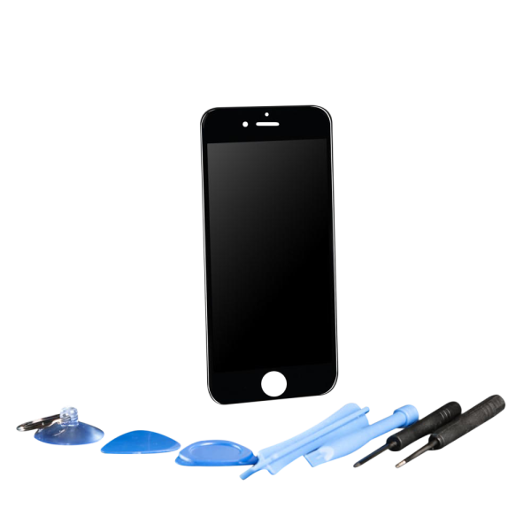 Apple iPhone 7 Display Touchscreen Bildschirm schwarz mit Werkzeugset