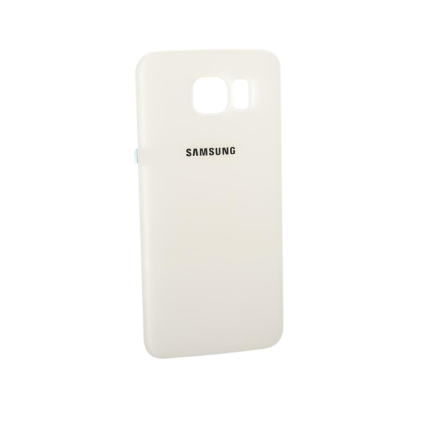 Samsung Galaxy S6 SM-G920F Backcover / Akkudeckel weiß vorverklebt